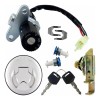 Kit Cerraduras Switch Completo Alta Calidad Italika 125z