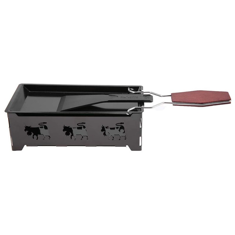 Sarini Portable Non-Stick Cheese Grill Set Tea Light Raclette Roaster
