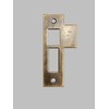 Generic 3-1/2"" Antique Brass Door Strike Plate Latch for Mortise,