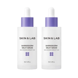 SKIN & LAB Barrier Derm Milky Serum, 1.7 fl oz (50 ml), Serum, Set of 2, Includes Fun Sample