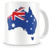 Samunshi® Australia in National Colours Coffee Cup Tea Cup