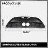 G-PLUS Bumper Cover Rear Lower Compatible with Hyundai Veloster 2013-2017
