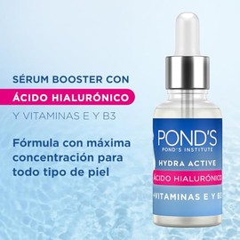 Pond's Kit Hidratación Ácido Hial. y Protección Solar, 3pzas: Gel + Sérum + Protector Solar Facial Oil Control