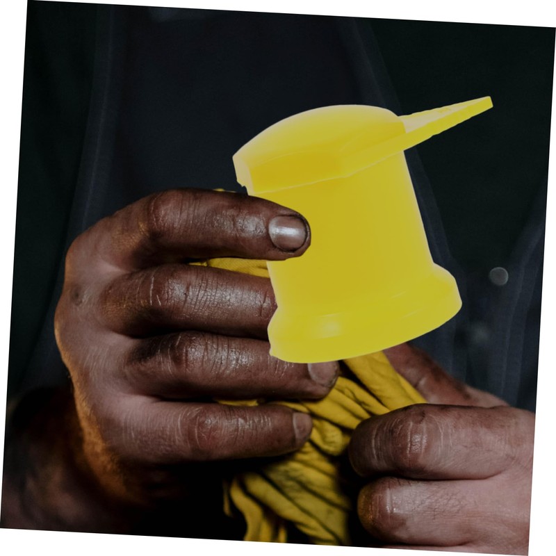 ABOOFAN 8pcs Durable Plastic Wheel Lug Nut Covers Visual Indicator