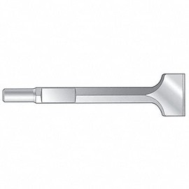 Scaling Chisel,3/4 Hex,L 12 in,W 3 in.