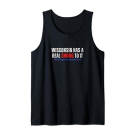 Wisconsin Has Swing To It 2024 Battleground State Political Tank Top