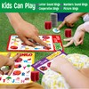 SpriteGru Alphabet Bingo Game, ABC & 123 Bingo Board Game