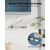 Paper Towel Holder Under Cabinet, Self Adhesive or Wall Mount