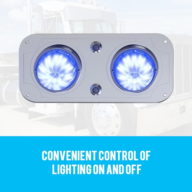 AUTOVIC Interior Light Plate Switch for Peterbilt Truck 359 379