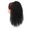 Vigorous Drawstring Ponytail Extension 14Inch Short Afro Kinky Curly Ponytail