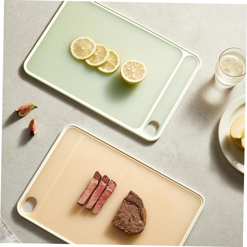 FELTECHELECTR Small Chopping Board Pp Material Double-Sided Easy Clean Kitchen