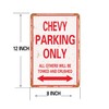 TCHPAX 12X8 - TRANS AM Parking only clásico look funny