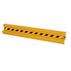 Vestil GR-H2R-BO-4-YL Steel Straight Guard Rail 48 In. Length Yellow