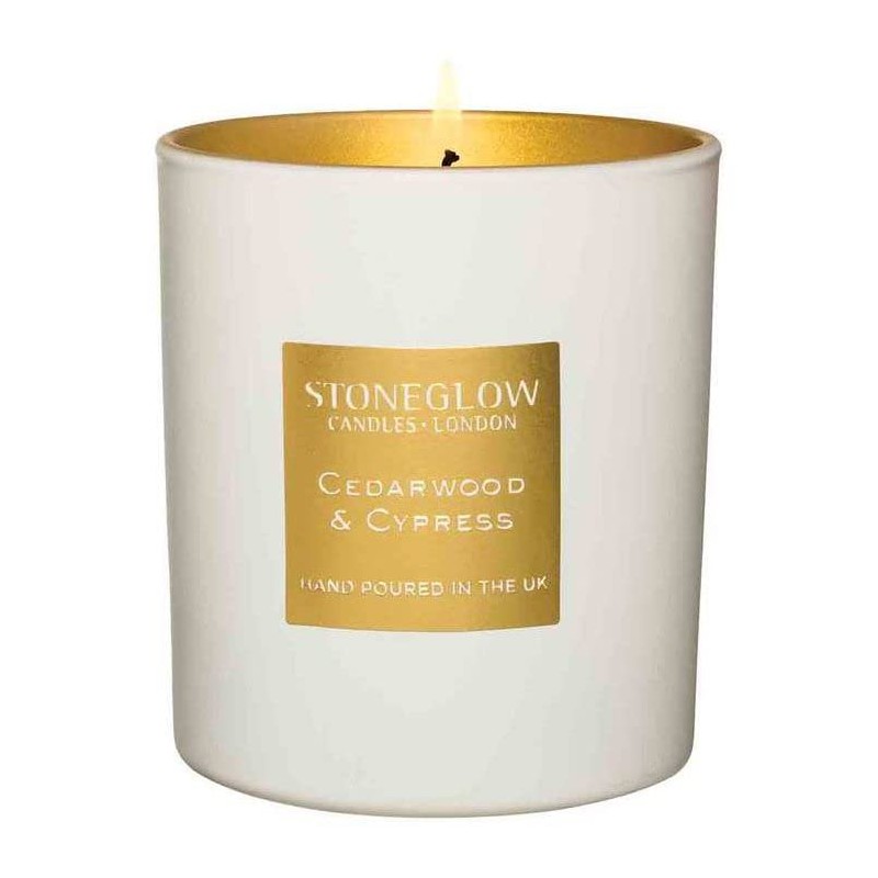 StoneGlow Seasonal Scents LUNA Cedarwood & Cypress Tumbler