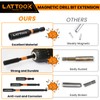 Drill Bit Extension Set, LATTOOK 6PCS Magnetic Drill Extension Bit