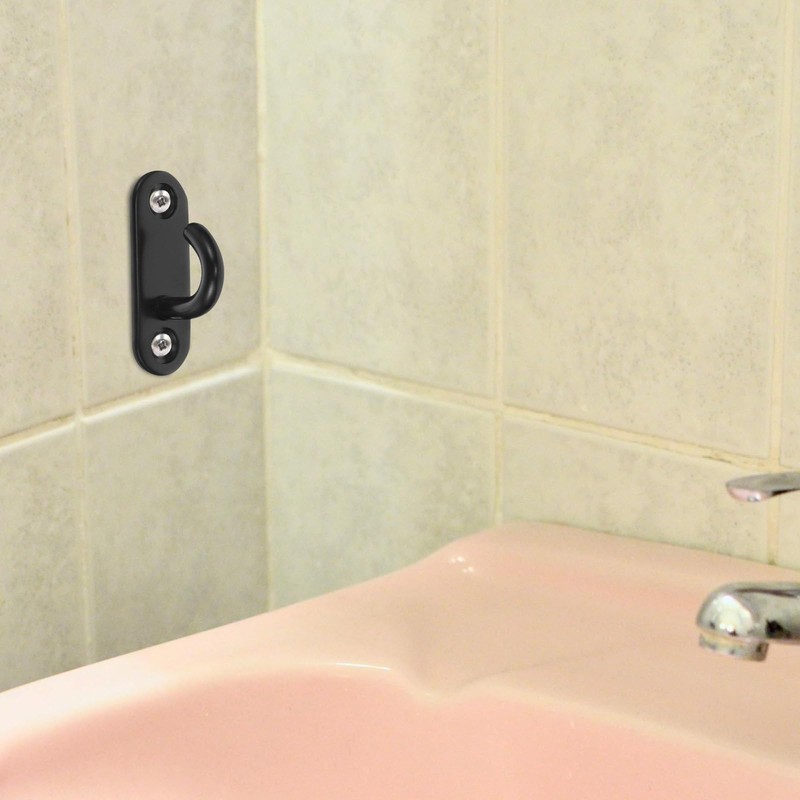 OUNONA Pad Eye Plate Hooks: 4 Pcs Stainless Steel Ceiling