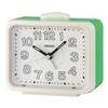 Seiko UK Limited - EU Alarm Clock, White & Green,