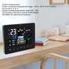 Colorful Touch Screen Digital Weather Forecast Station Wireless Indoor Outdoor