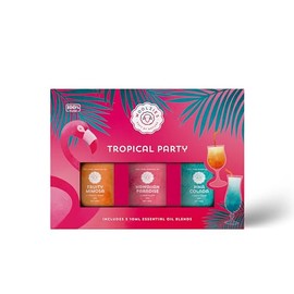 Tropical Party Essential Oil Set - 3 Exotic Blends for Aromatherapy Oils for Diffuser and Relaxation 10ML