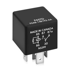 Gfdoso P6SDT FOAB-14B192-AA Relay - 12VDC 40A 5 Pins, Fit for Ford Models, Ensure Stable Operation of Automotive Electrical Systems