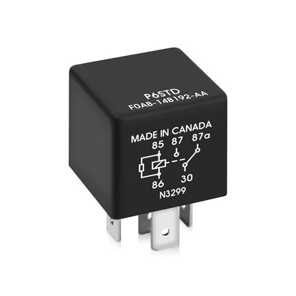 Gfdoso P6SDT FOAB-14B192-AA Relay - 12VDC 40A 5 Pins, Fit