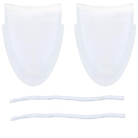 Koalaime Absorption Rope and Watering Lip for 6.5 Inch Plastic Planters White