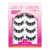 VEYESBEAUTY Bayes Beauty False Eyelashes Wispy Lightweight Natural Look Fluffy