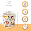 SPOTTED DOG GIFT COMPANY - Kaffeetasse mit Hunde-Motiven - Geschenk