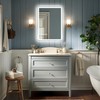 TIFULLHOME 16x24 LED Mirror for Bathroom, Backlit & Front Lights,