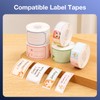 NIIMBOT D101 Label Makers with 1 Roll 0.47''x1.57'' Tape, Portable