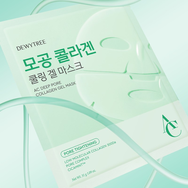 Deweytree [Dewytree] AC deep pore collagen gel mask 4 sheets