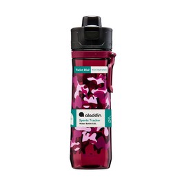 aladdin Sports Tracker, 0.8L, Burgundy with Print