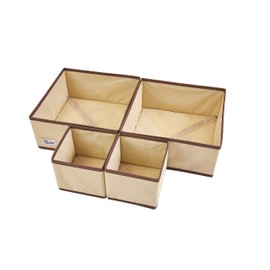 Periea Clothes Drawer Organisers, Foldable Wardrobe Storage Organiser, Drawer Dividers for Clothes Organiser, Bedroom Dresser Draw Organizer, Cupboard Organiser – Individual Organizers or Packs