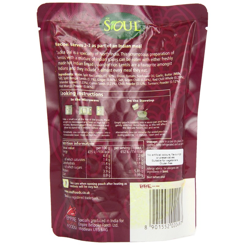 Soul Tadka Dal 300 g