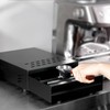 Moncer Espresso Knock Box, Stainless Steel Coffee Knocker Drawer with