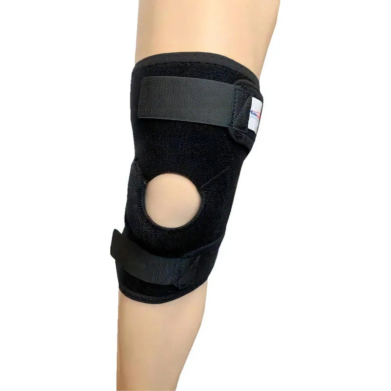 Rodillera Larga Neopreno Unitalla Homecare Color Negro