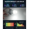 UNXMRFF 6-Pack 1142 BA15D LED Bulb for RV Light Bulbs