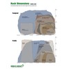 Emsco Group 2185 Large – Lightweight Landscape Rock-Resin, Granite