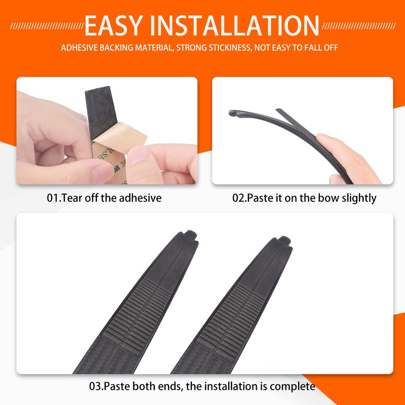 EOU Archery Recurve Bow Silencer Pad Limb Silencers Bow String