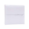 Kenro Fleur White Wedding Memo Photo Album for 200 Photos 6x4 Inch / 10x15cm - FLR201