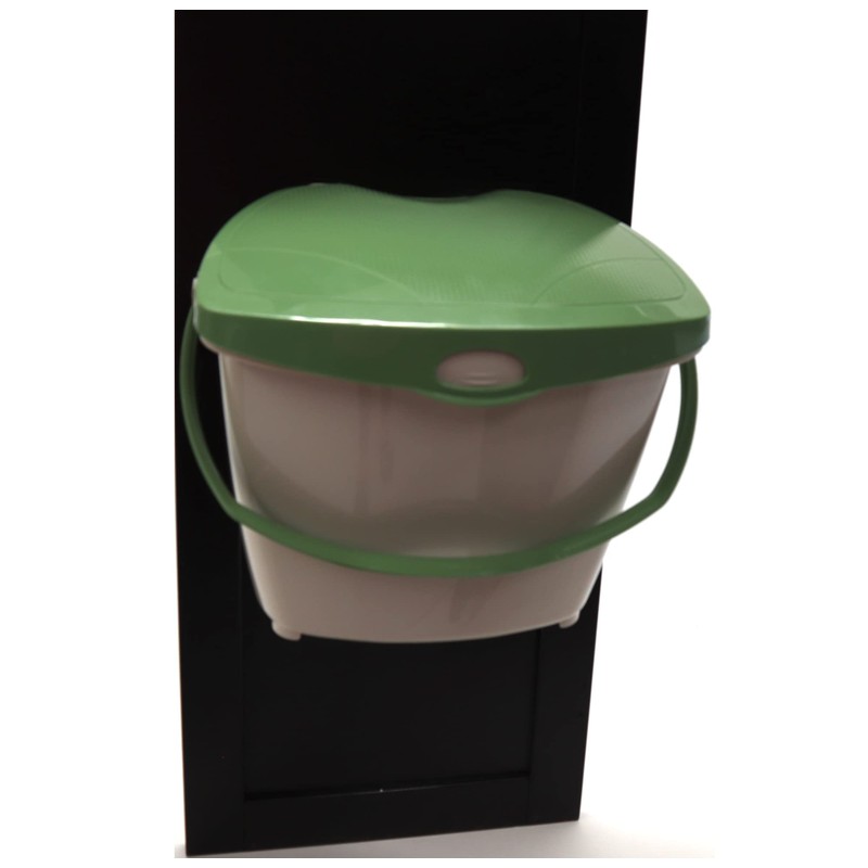 WC Redmon Sure-Close Kitchen Food Scrap Pail Lid, TAN- ECO