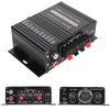 Power Amplifier, Bluetooth 5.0 Stereo Audio, 2 Channel Amplifier Receiver