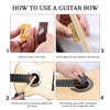 EASTROCK Guitar Bow, 2-in-1 Real Horsehair Guitar Bow for Acoustic,