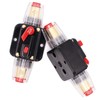 12V 30A Circuit Breaker Reset Fuse PowMr Reset,Audio Inline Fuse