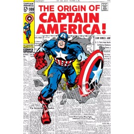 Captain America #109 Comic Book  High Quality Metal Magnet 3 x 4 inches 8968