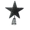Christmas Tree Star Topper, Xmas Tree Topper Glittered 5 Point