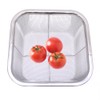 minekkusumetaru Mini Colander Square-Shaped (depth)