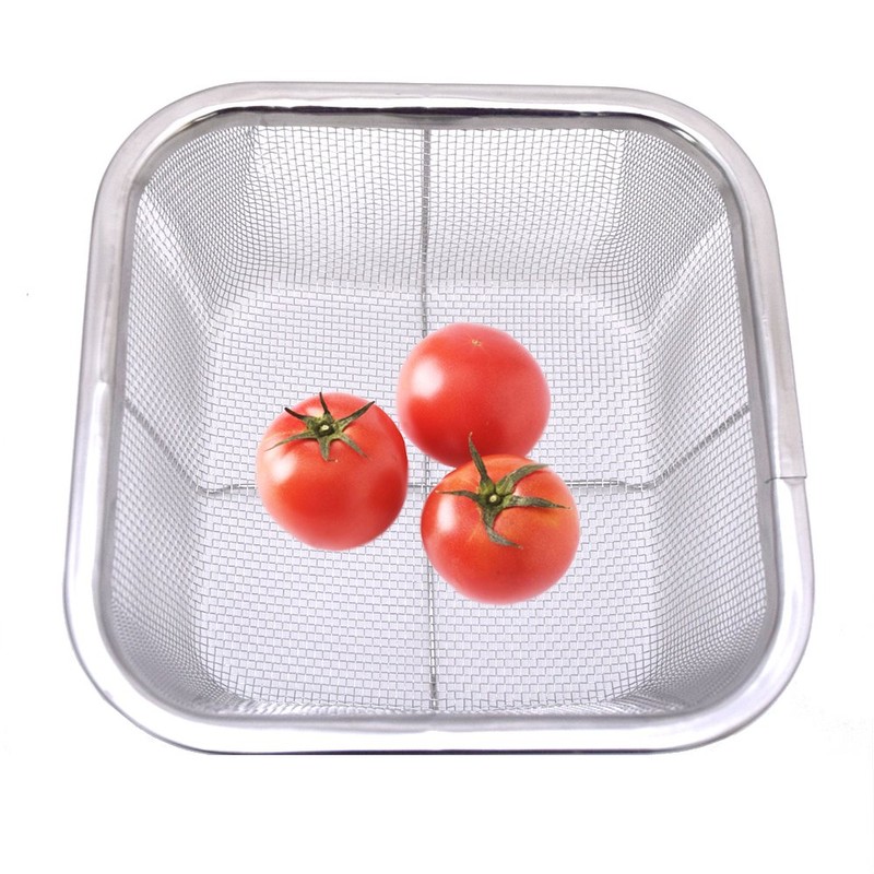 minekkusumetaru Mini Colander Square-Shaped (depth)