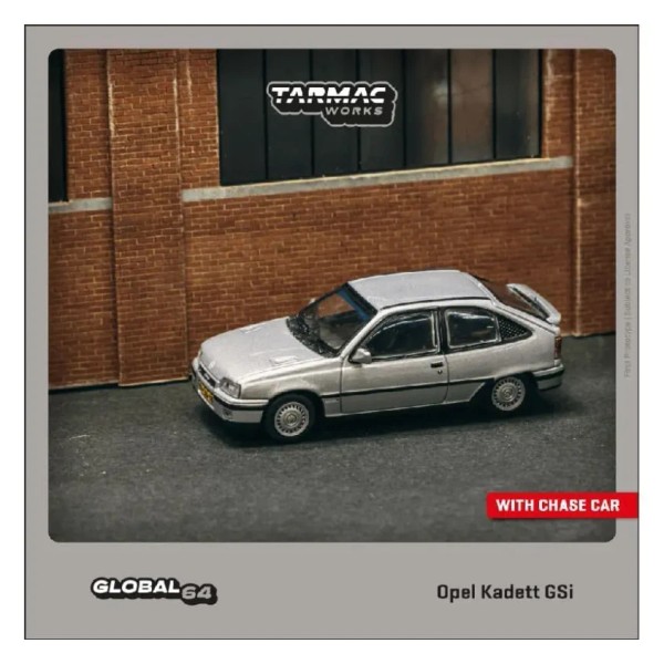 Tarmac Works Opel Kadett GSi Silver Global64 1/64