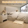 Wooden one Step Stool- Solid Pine Wood Step Riser with